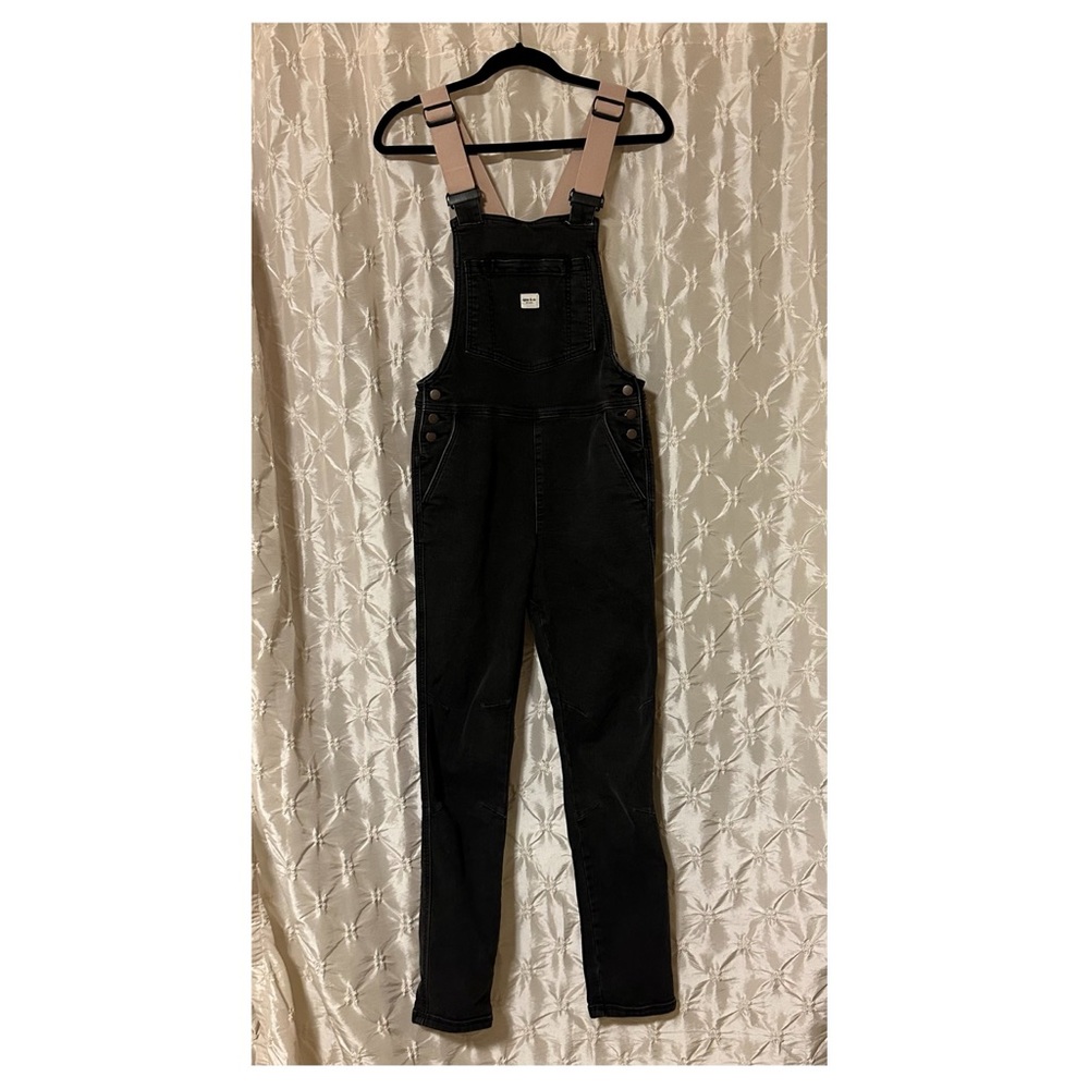 Ripton & Co Diesel Overalls Distressed Charcoal Black Active